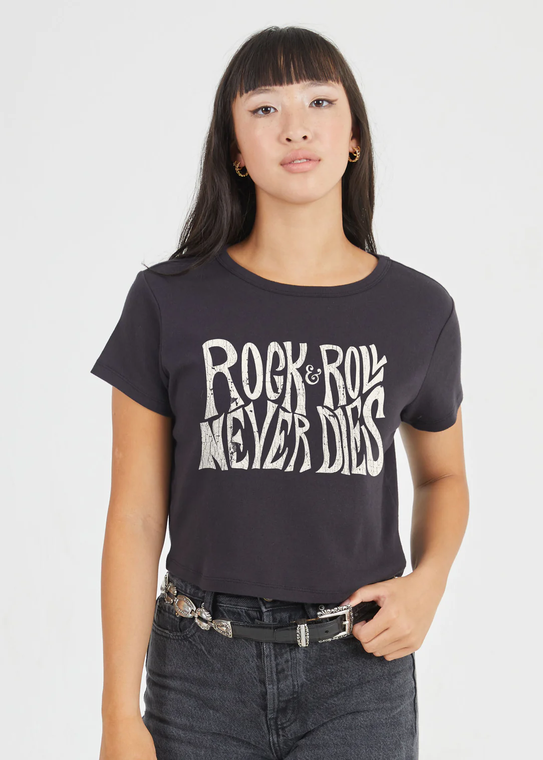 rock n roll never dies tee