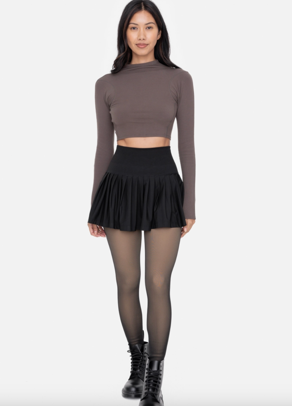 fur lined high waisted tights