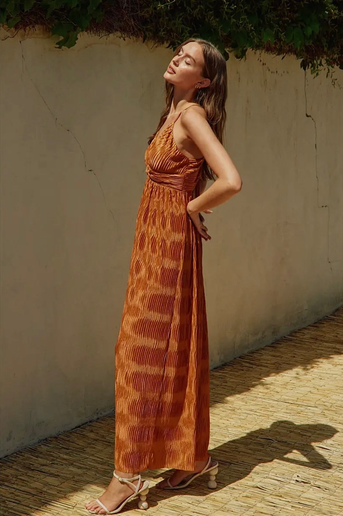 golden hour maxi dress