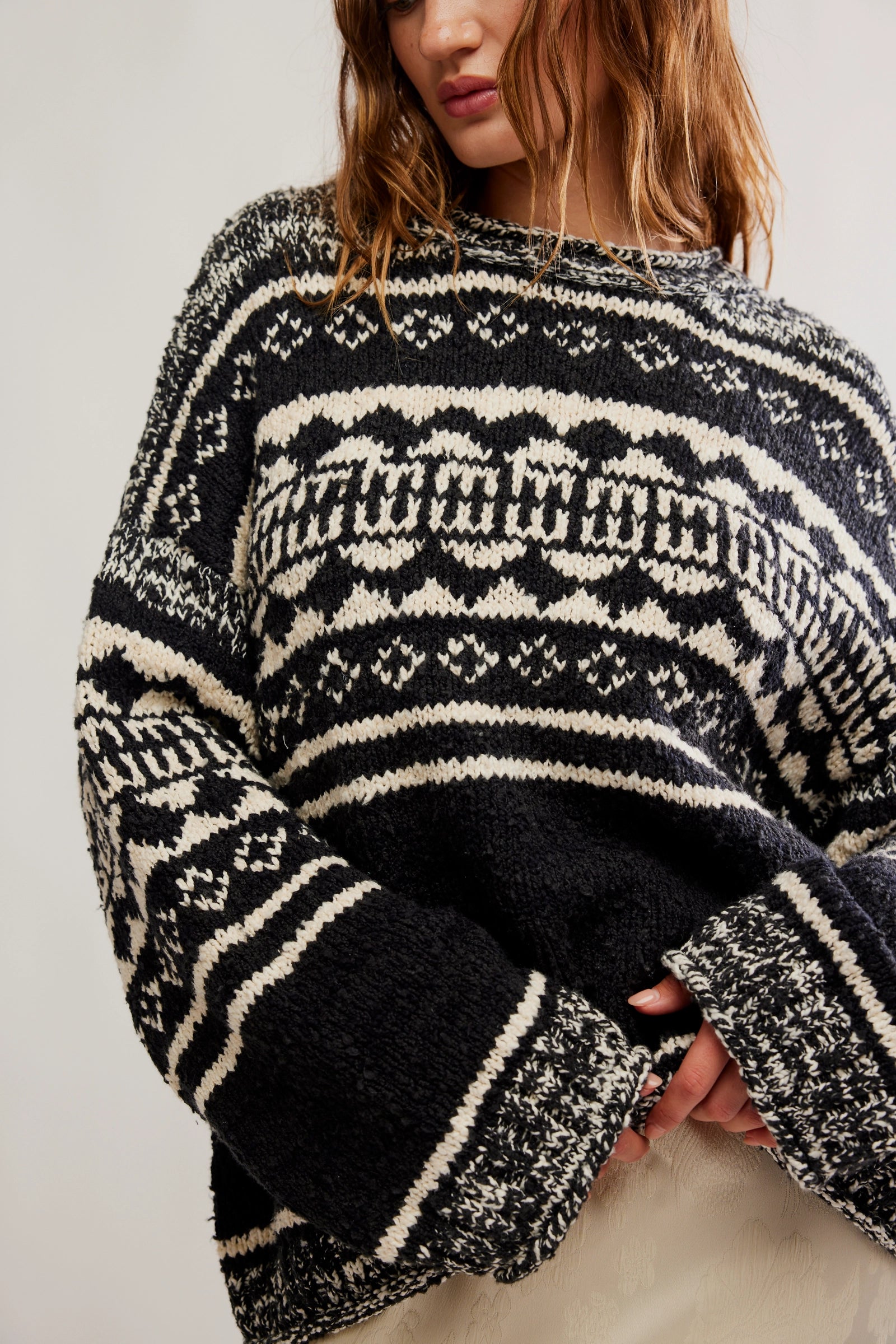 fp dani pattern sweater