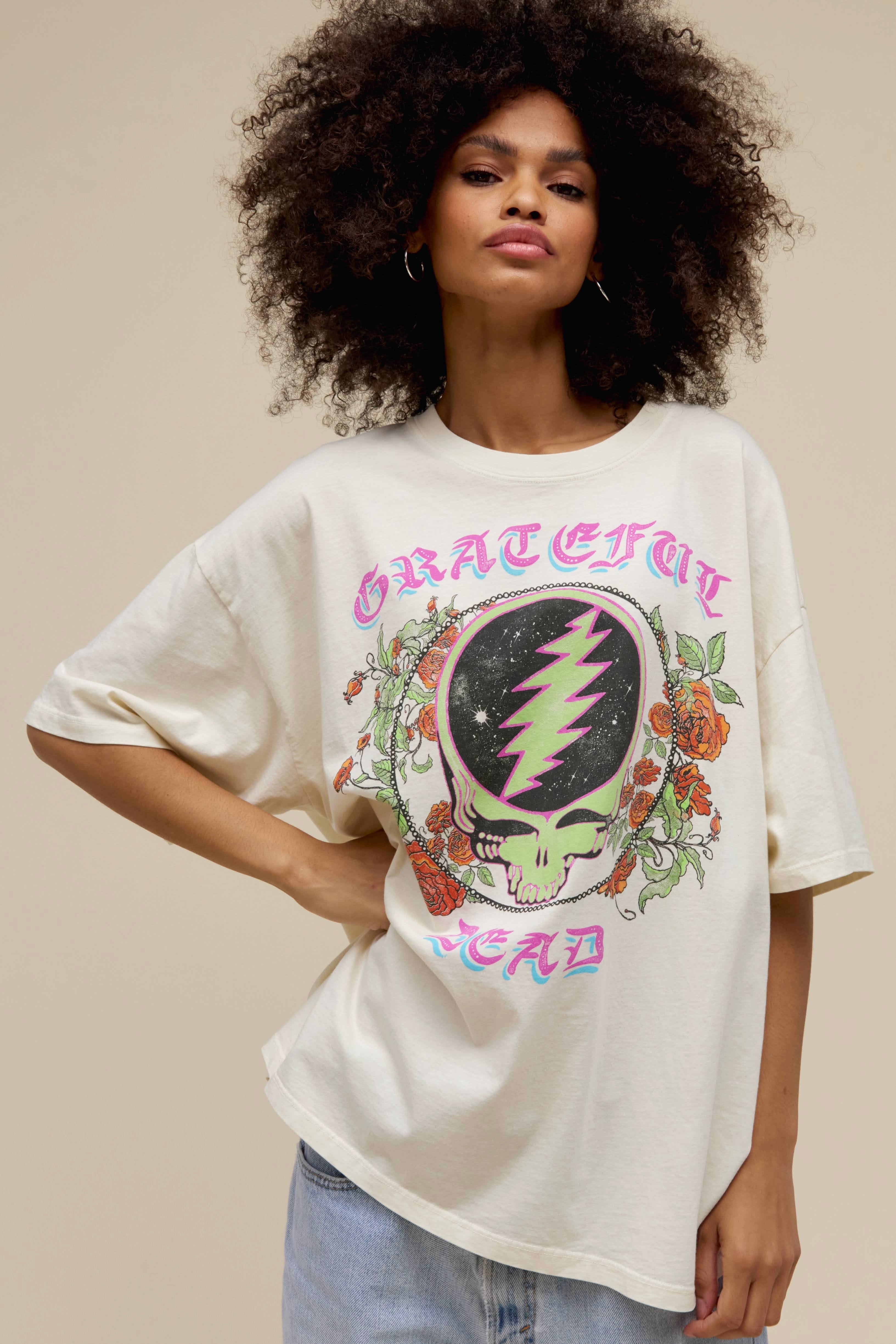 grateful dead space your face one size tee