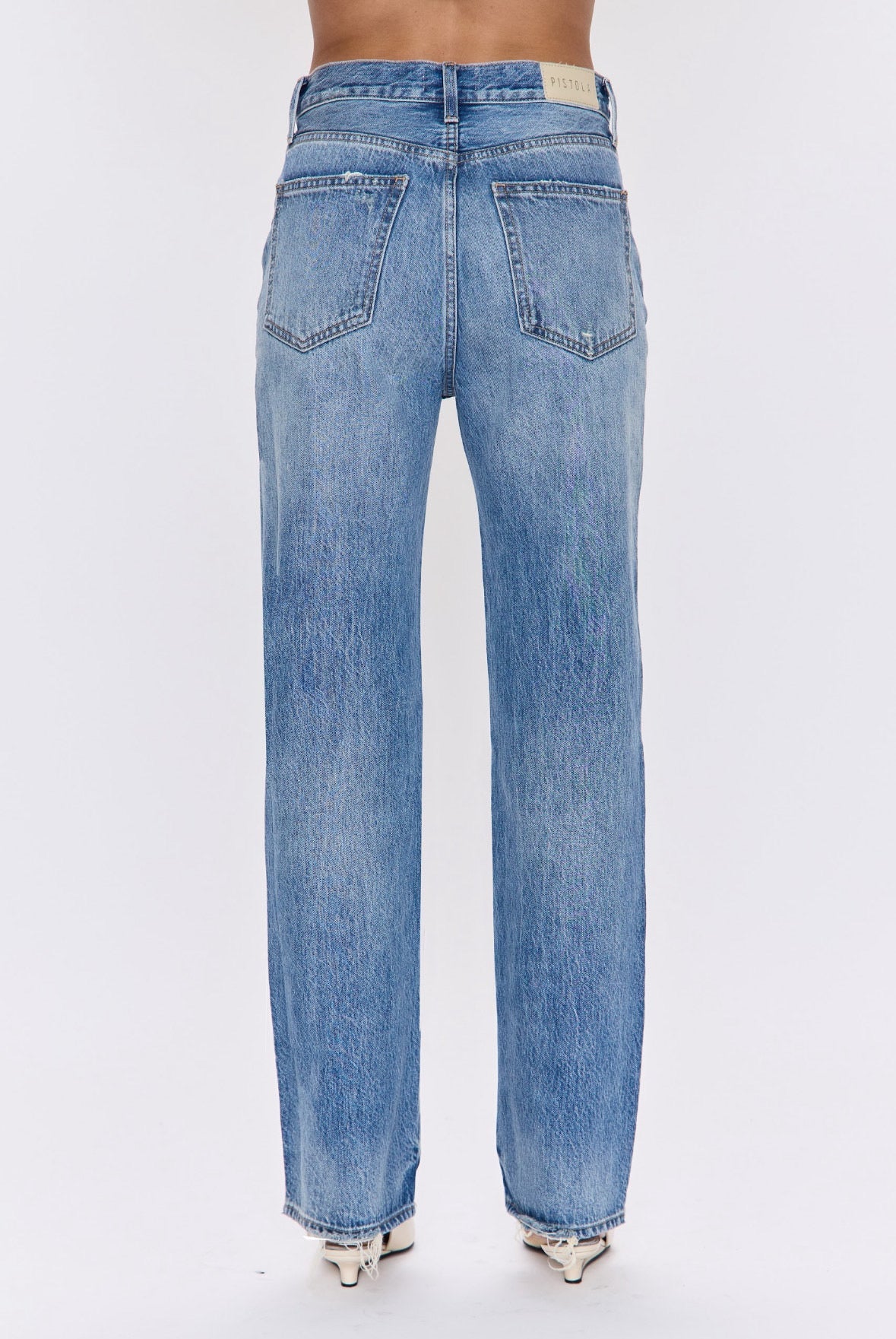 cassie high rise straight - serpentine vintage