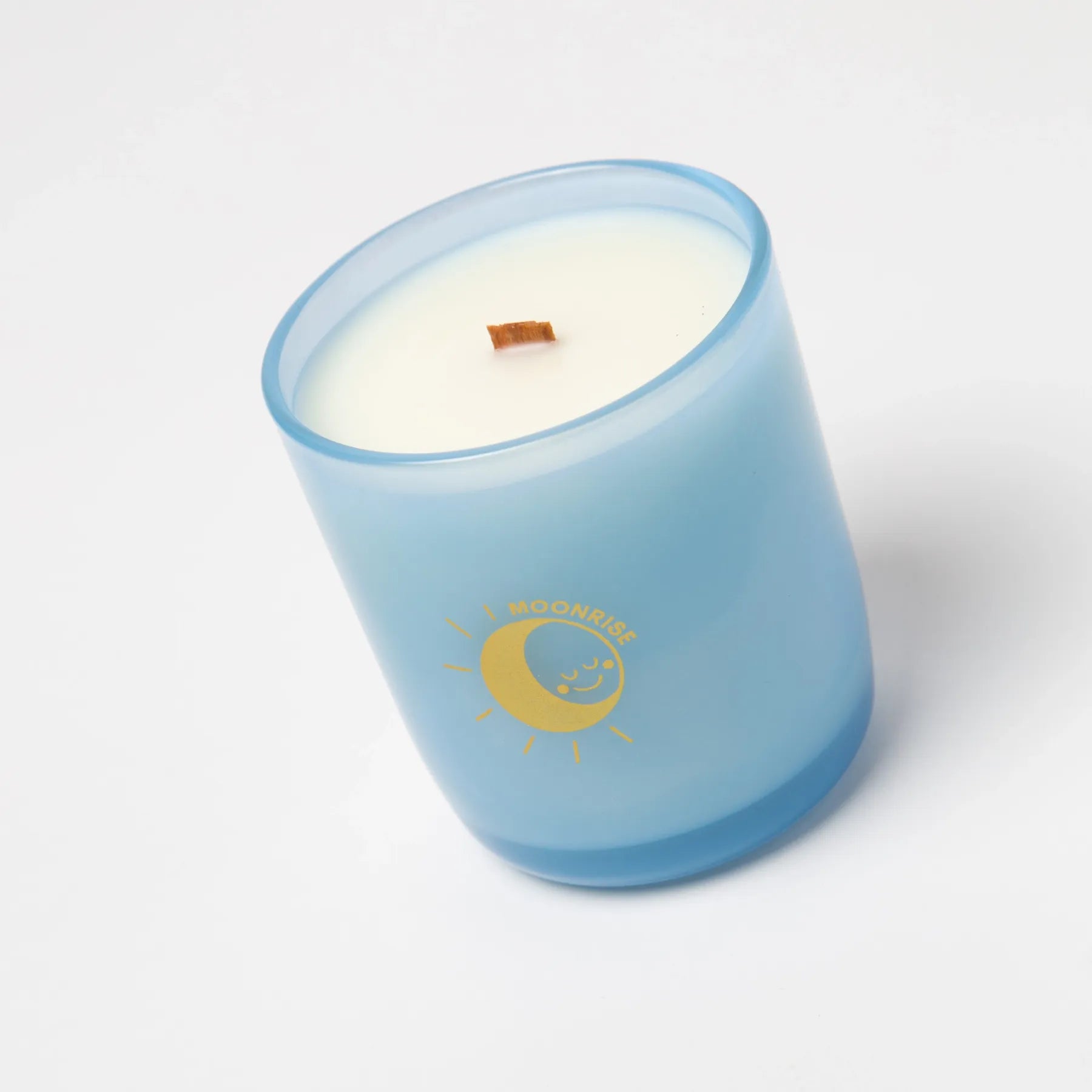 milk jar candle - moonrise