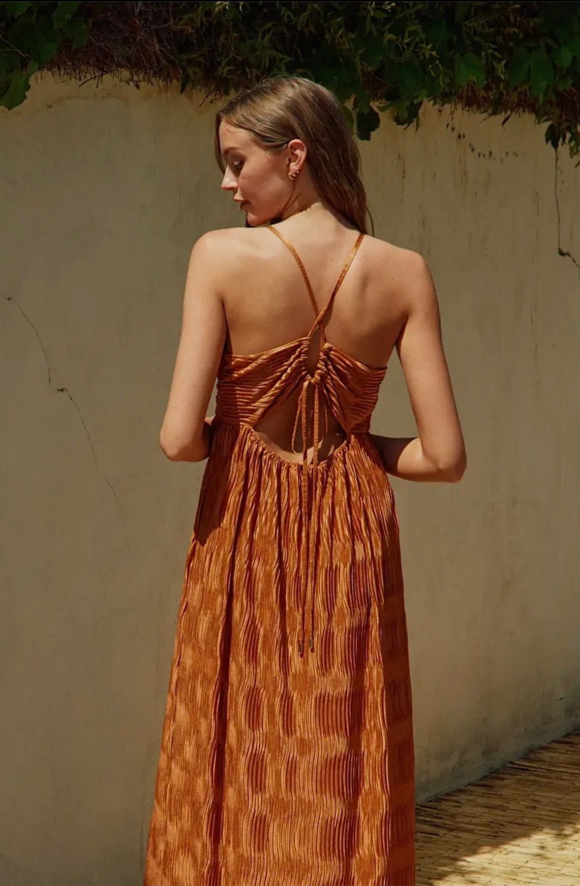 golden hour maxi dress