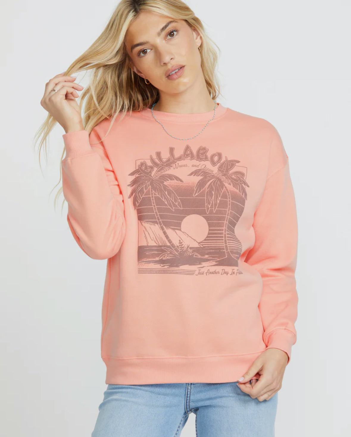 sunset memories crewneck