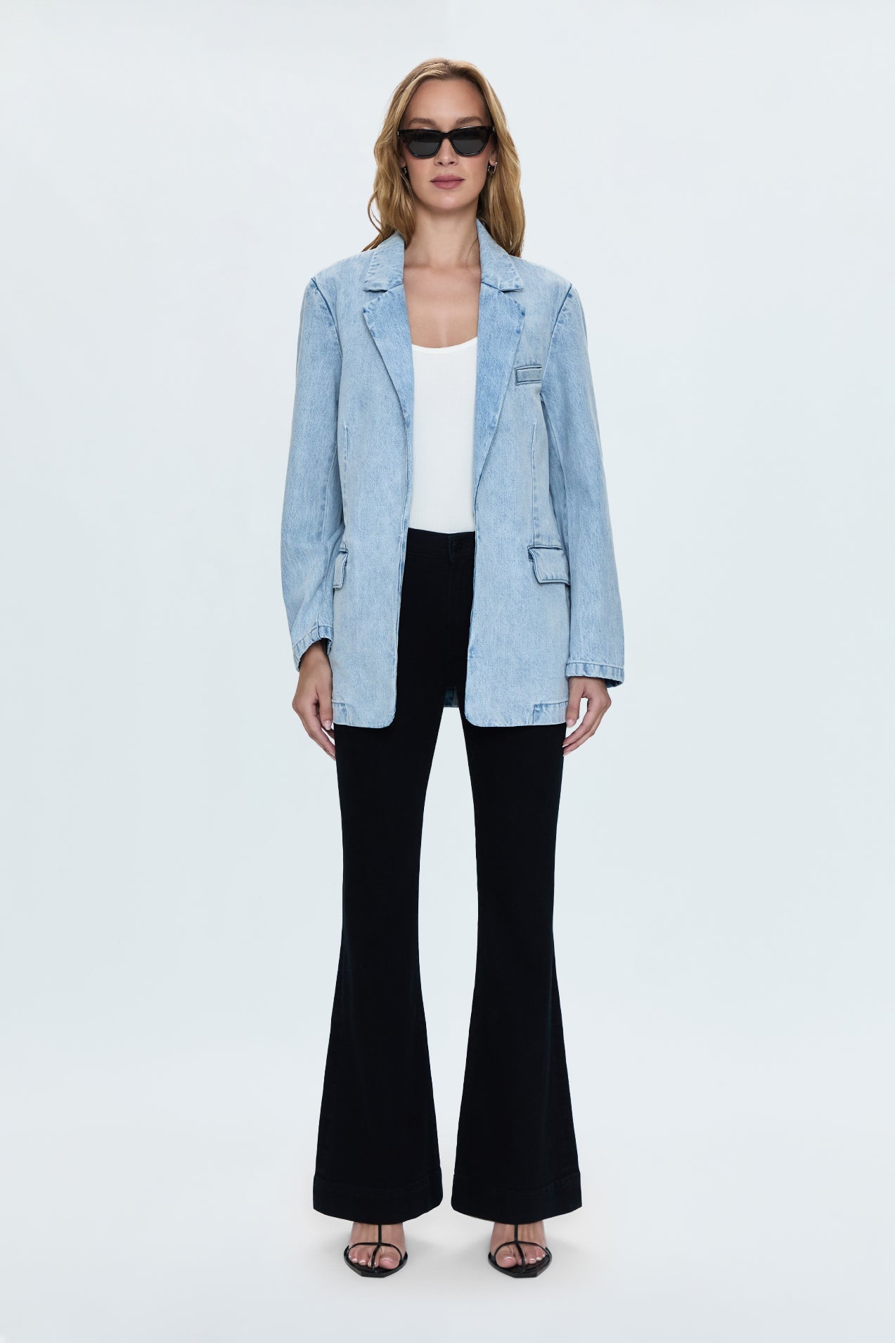 kinsley mid rise ultra flare - noir