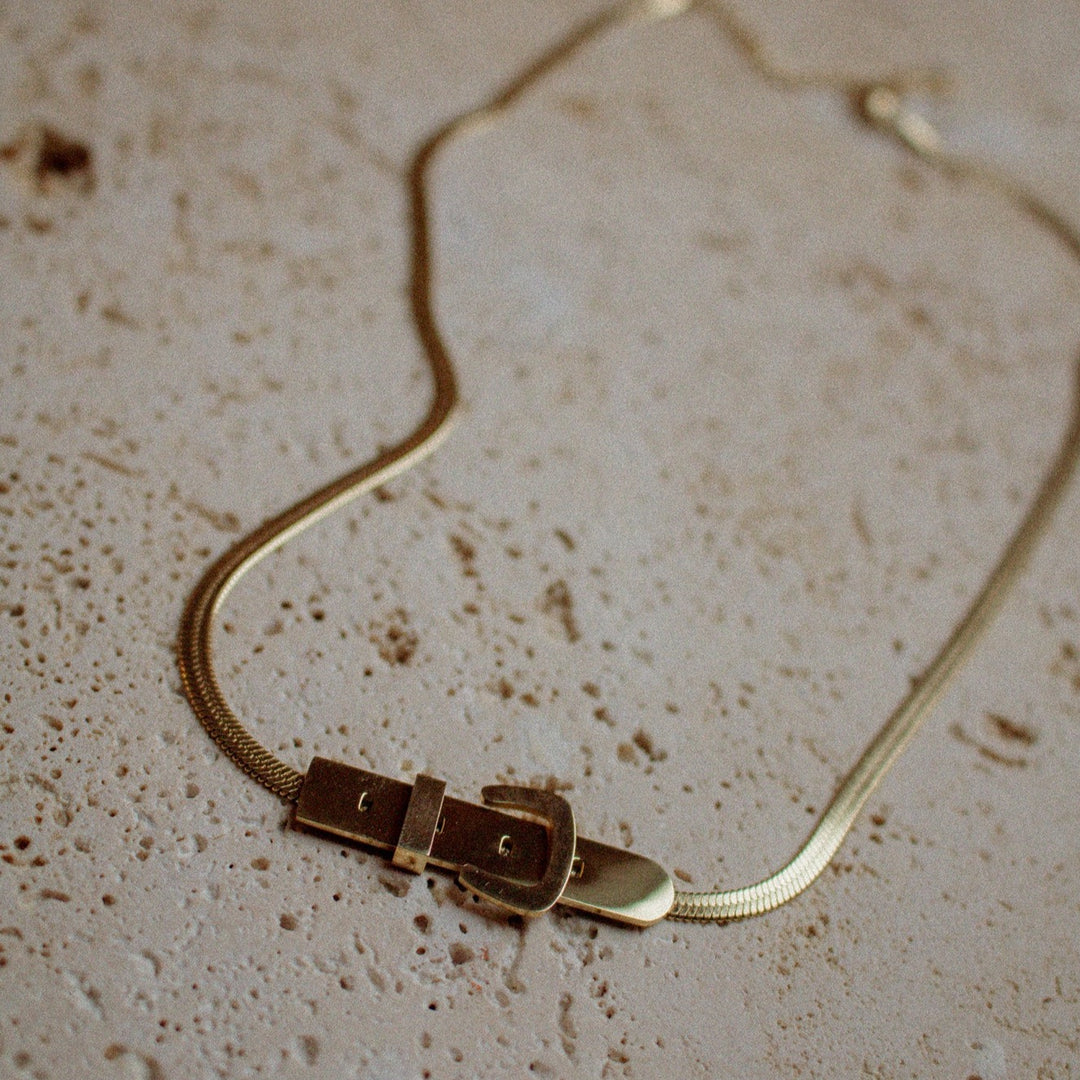 buckle necklace