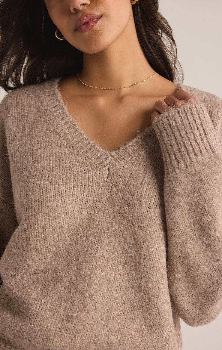 all i want v-neck sweater