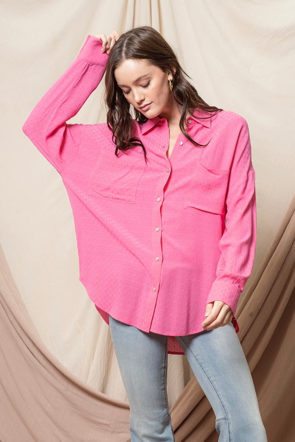 the simple hendry long sleeve top