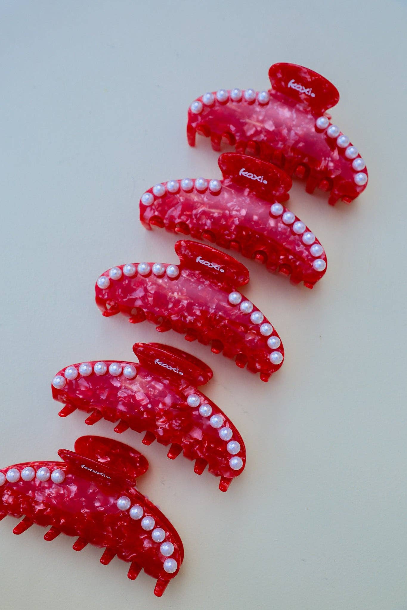 red pearl claw - oversized