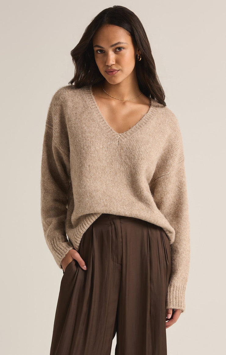 all i want v-neck sweater