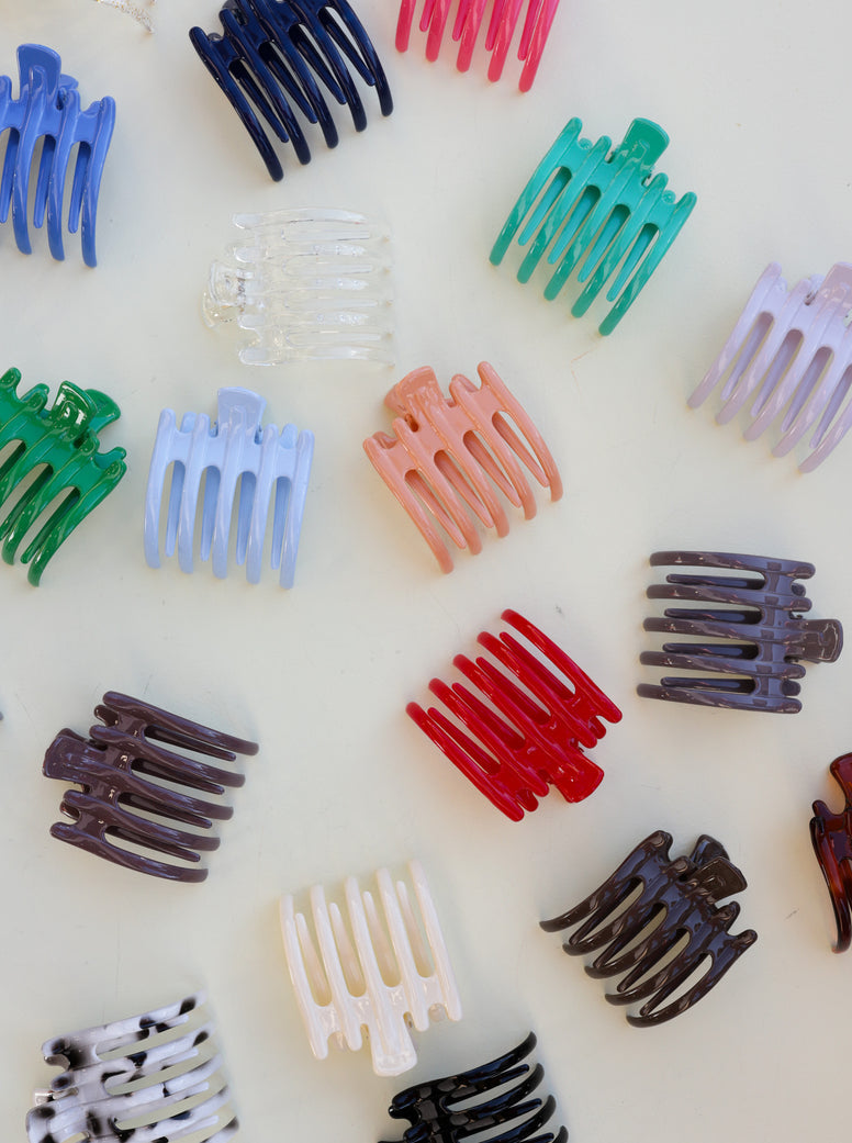 shiny wide lay down claw