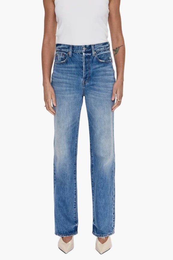 cassie high rise straight - serpentine vintage