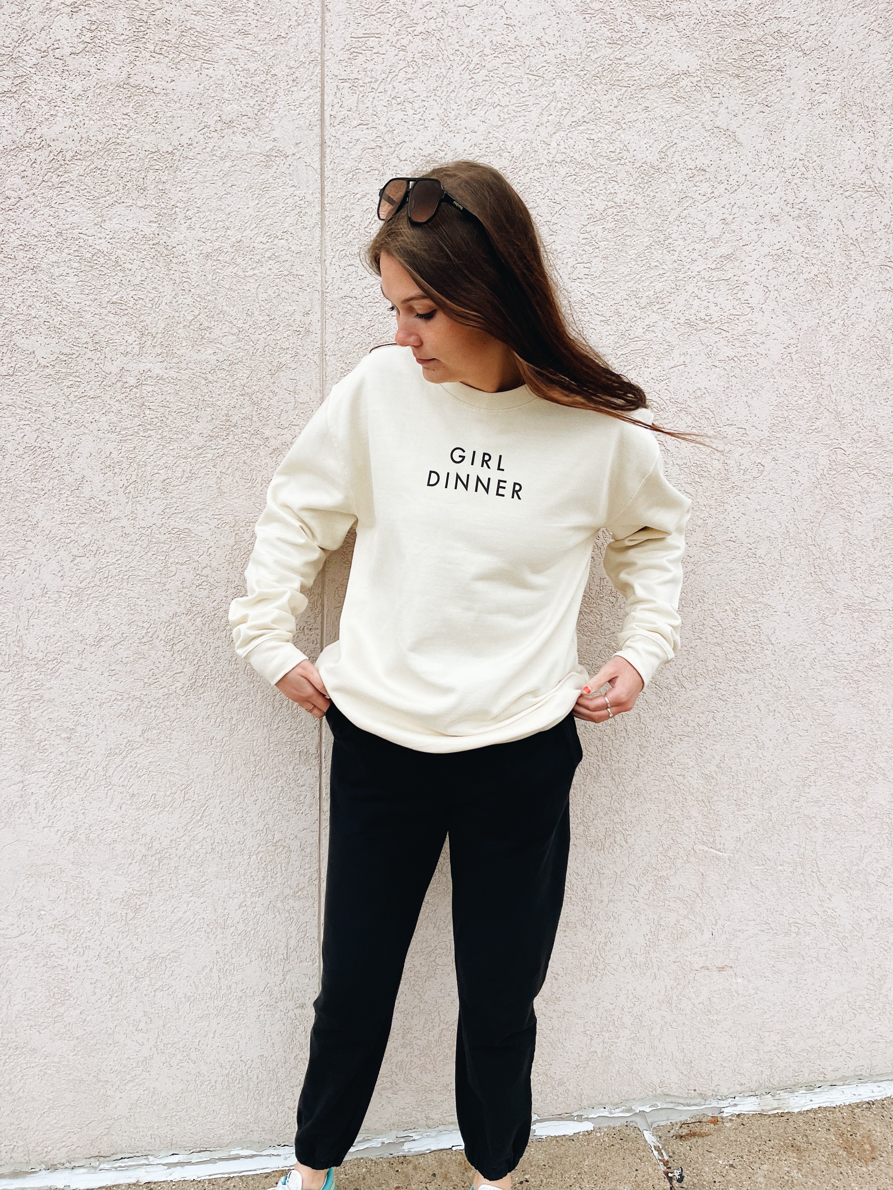 girl dinner crewneck