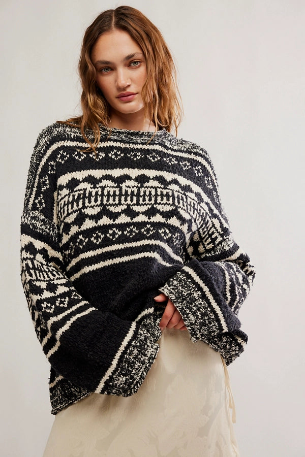 fp dani pattern sweater