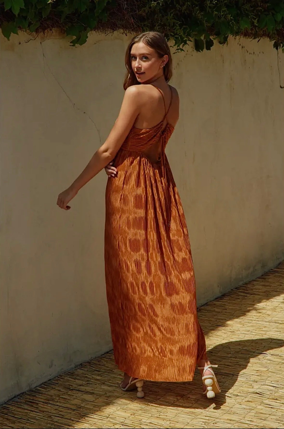 golden hour maxi dress