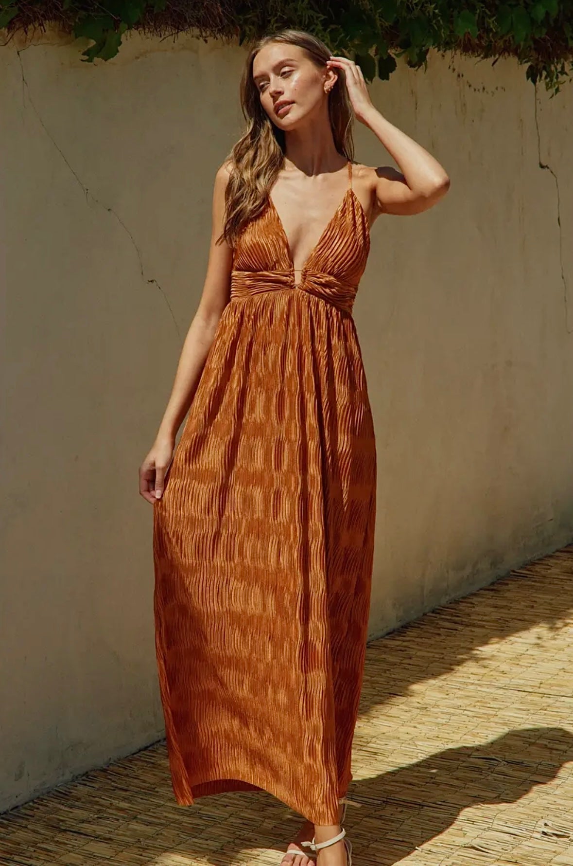 golden hour maxi dress