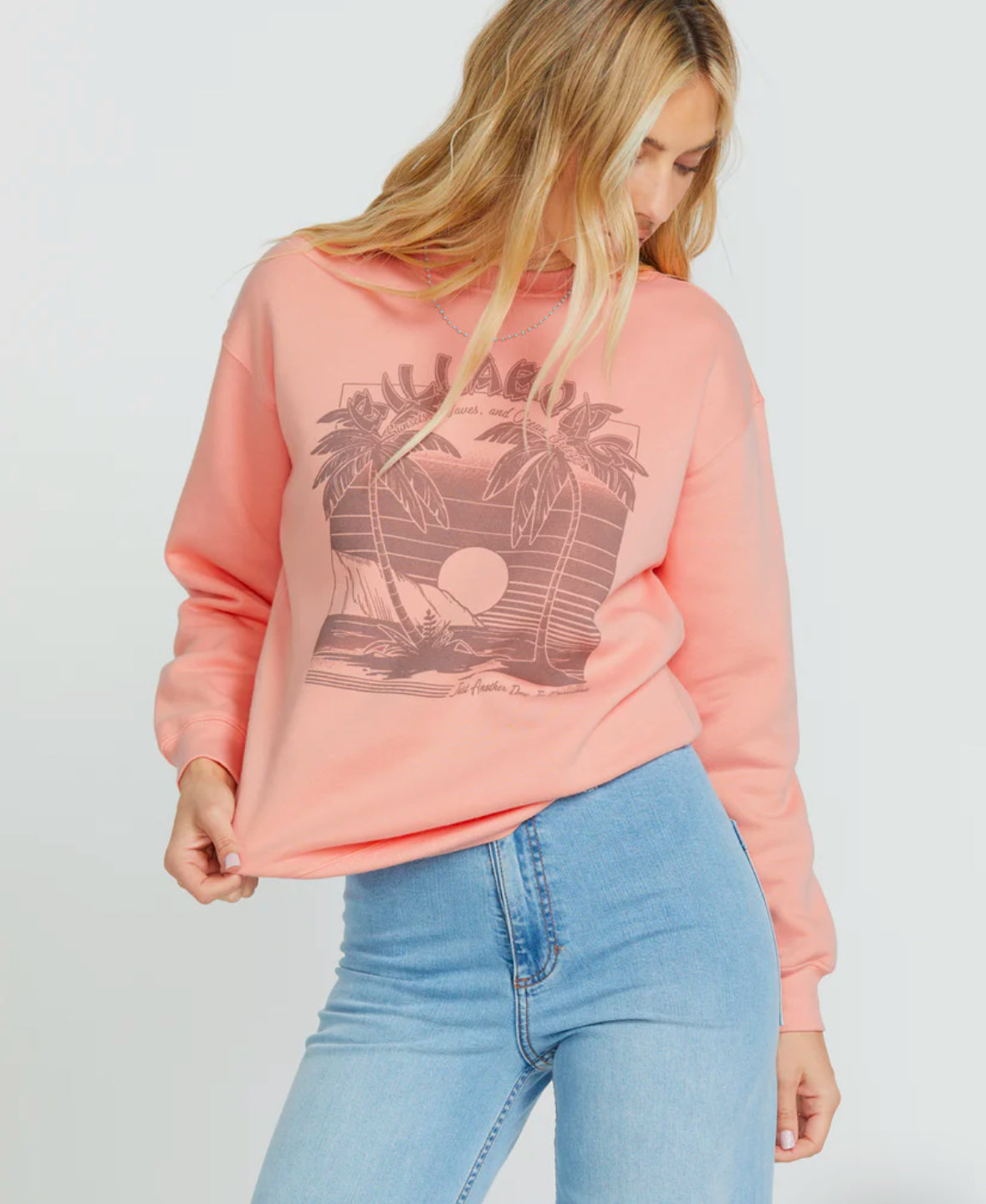 sunset memories crewneck