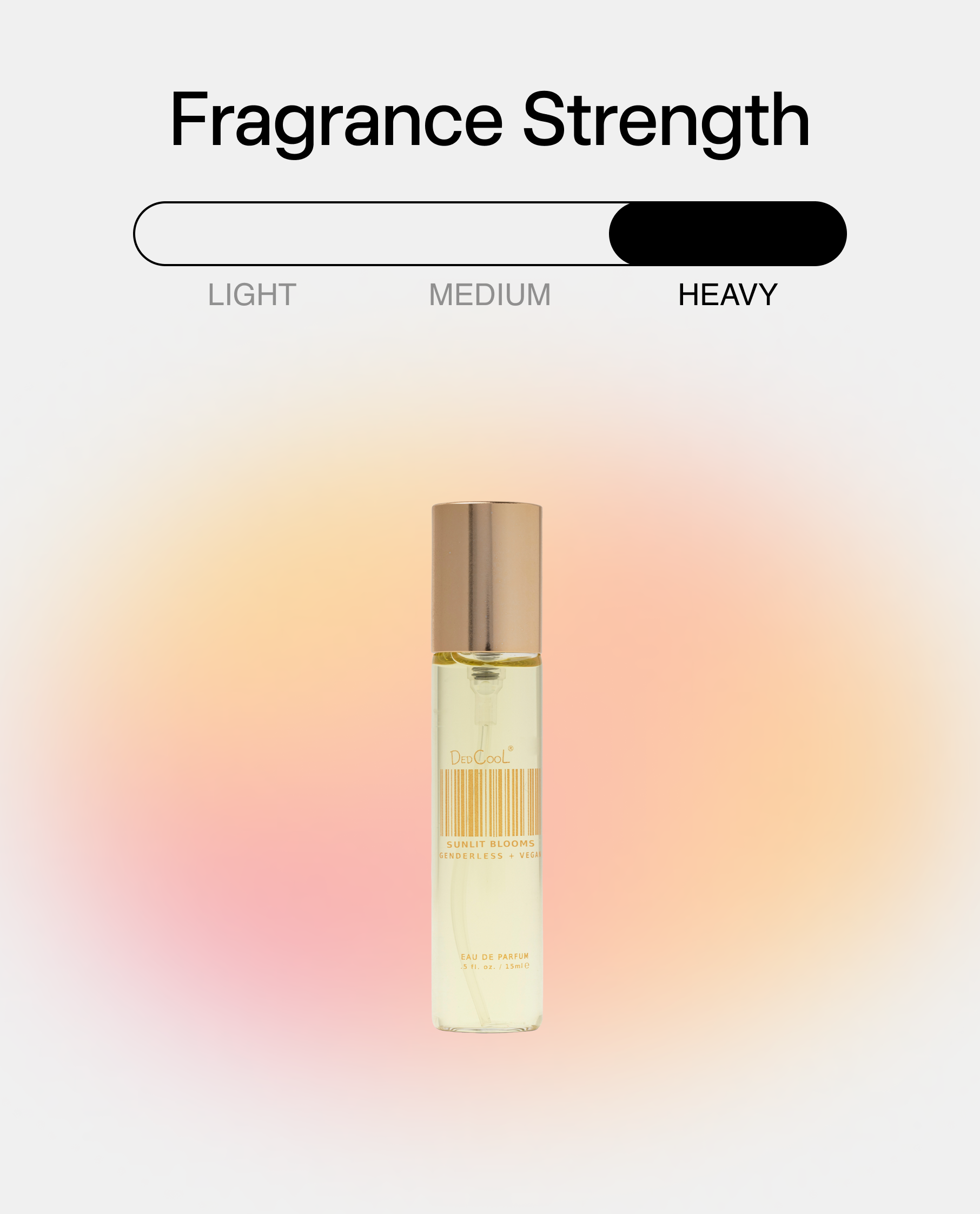 dedcool fragrance - sunlit blooms