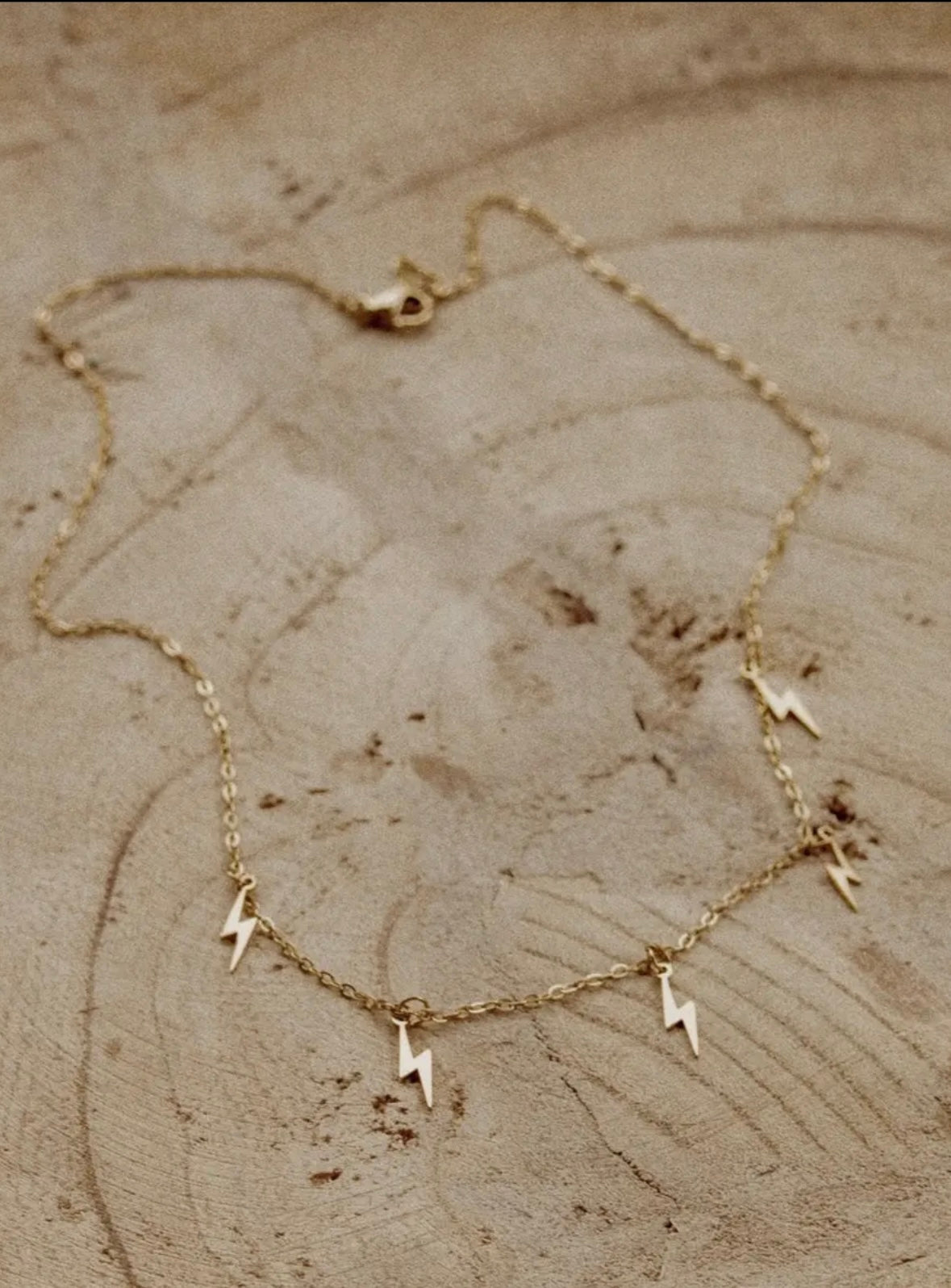 lightening bolt necklace