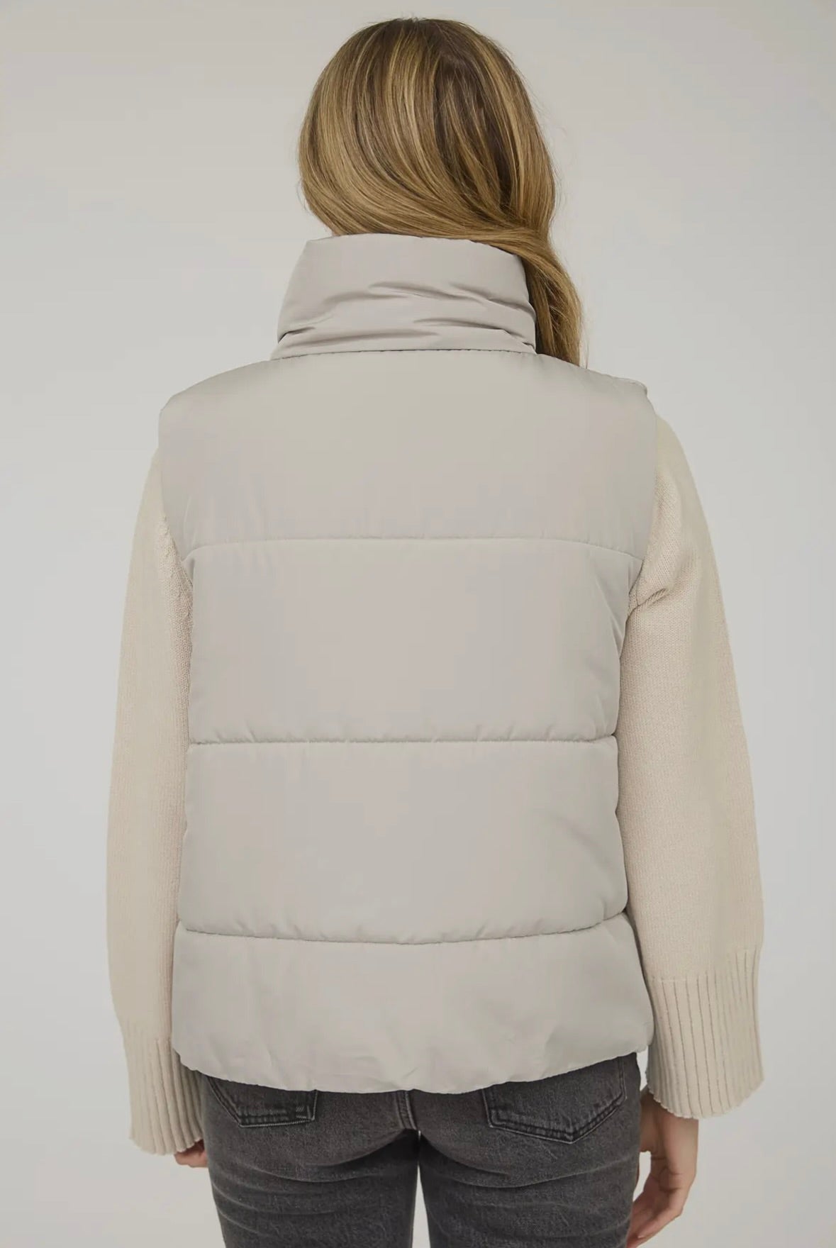 mellie puffer vest