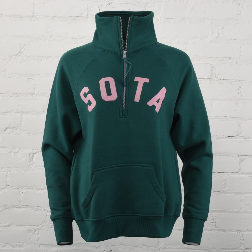 lila quarter zip