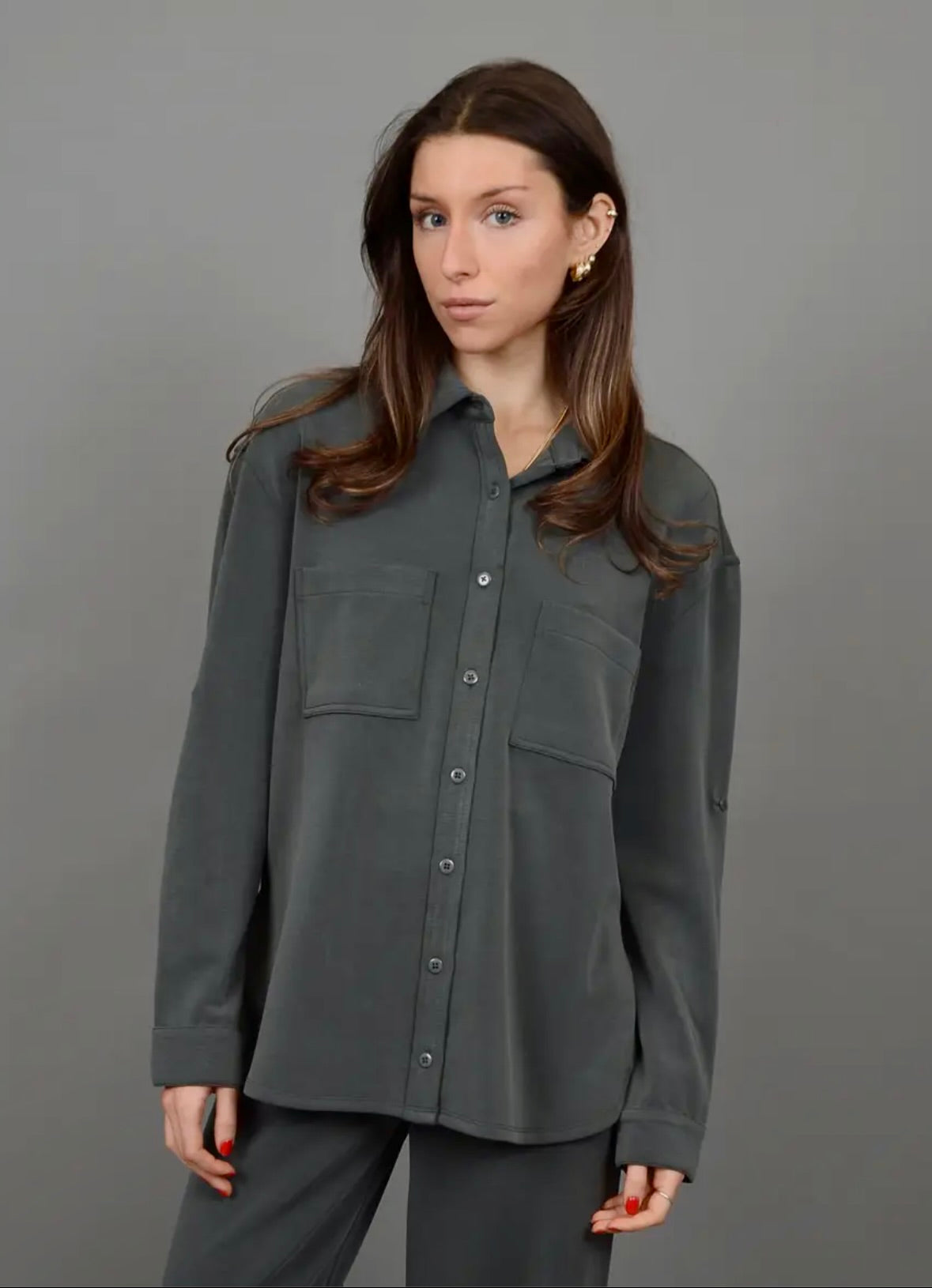 alaia button up