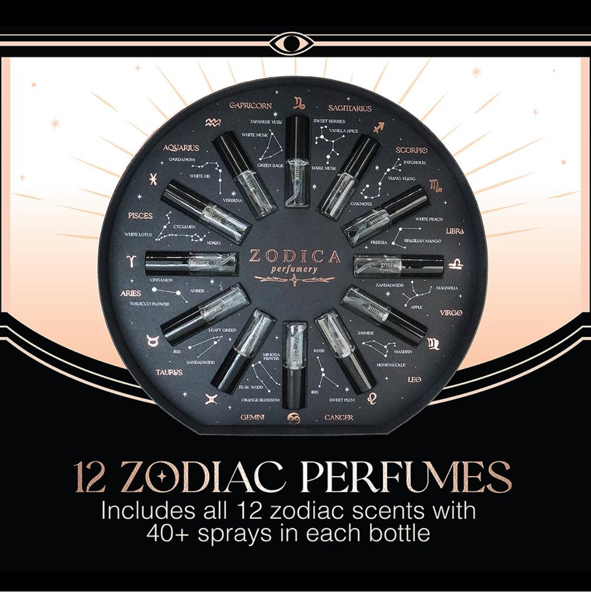 zodiac perfume palette