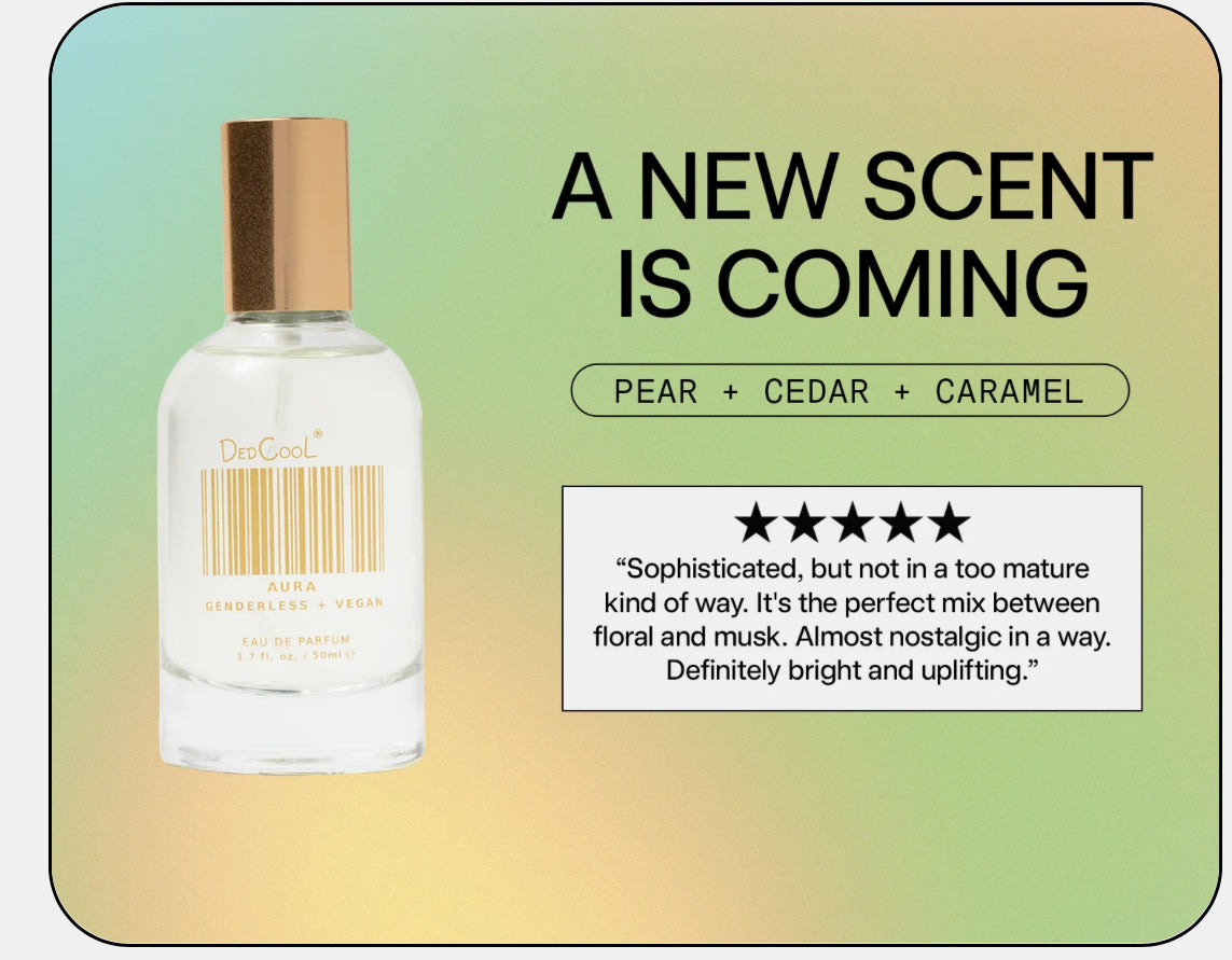 dedcool fragrance - aura