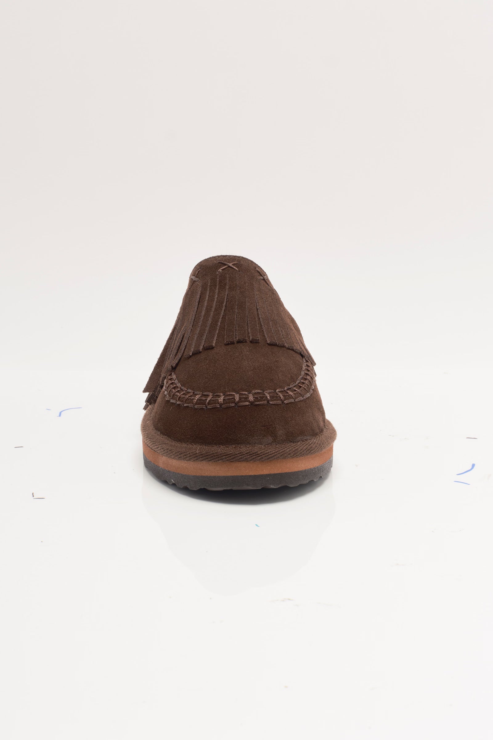 fp fallon fringe mule