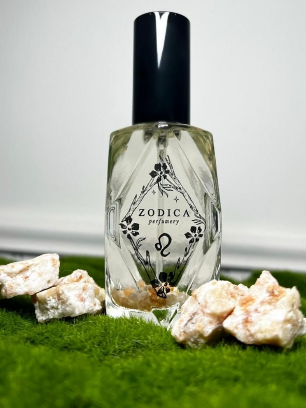 crystal infused zodiac perfume