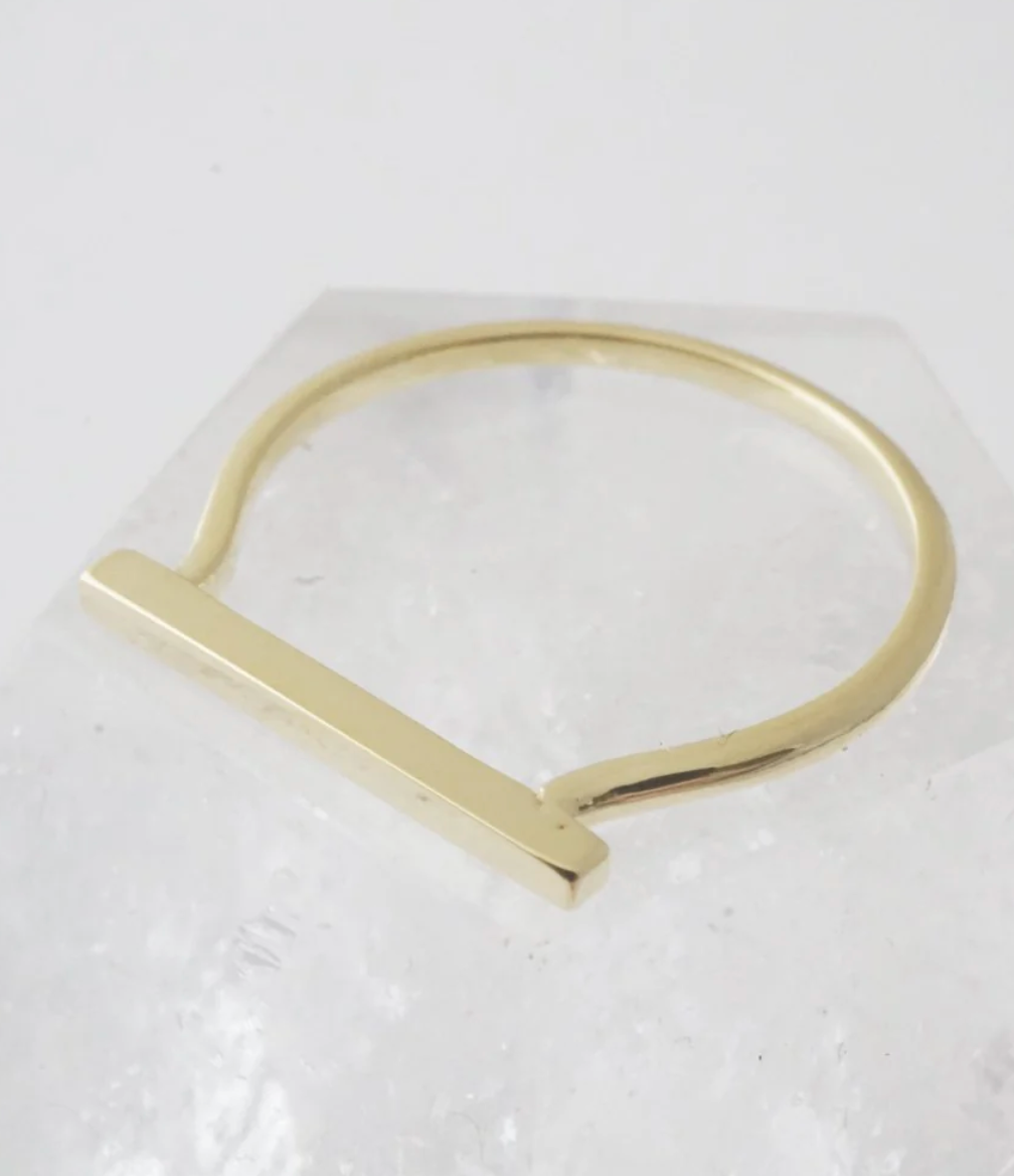 long bar ring