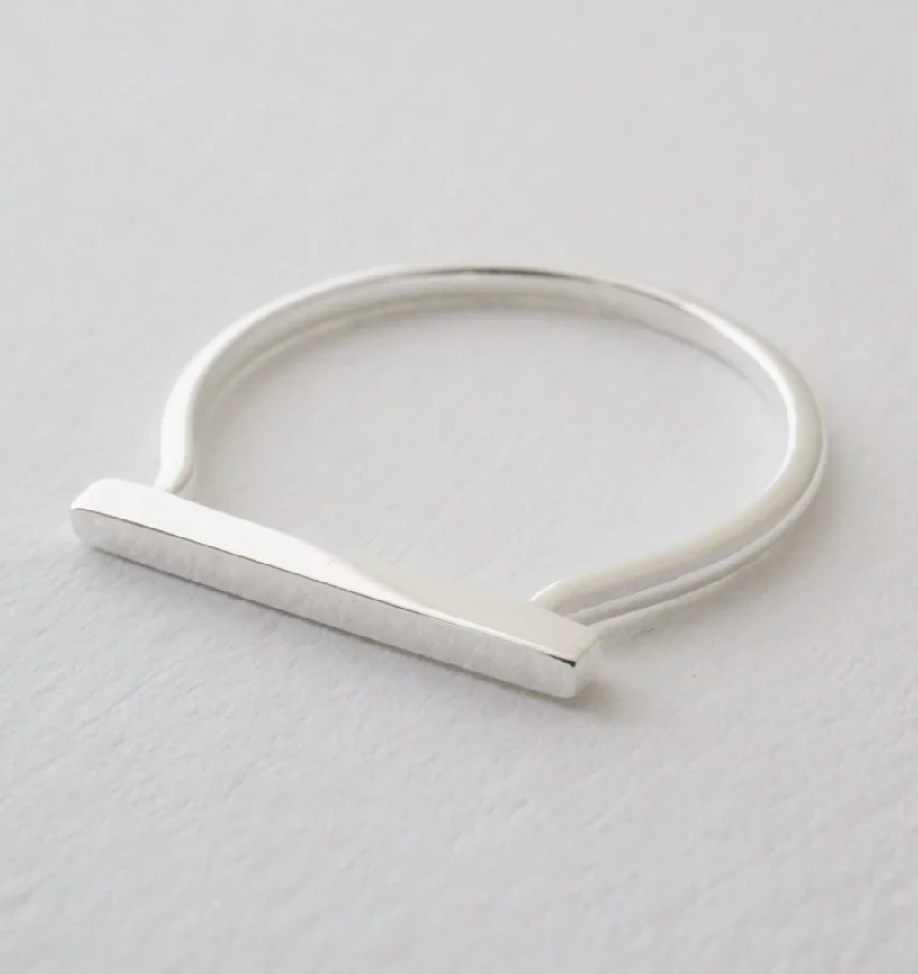 long bar ring