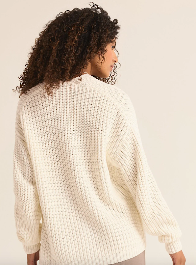 sutton rib cardigan