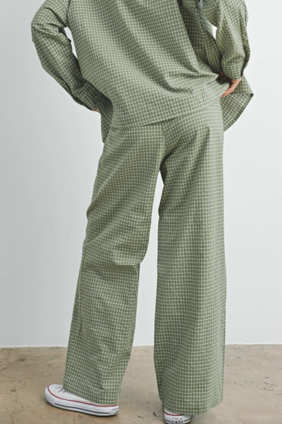 misty checkered pants