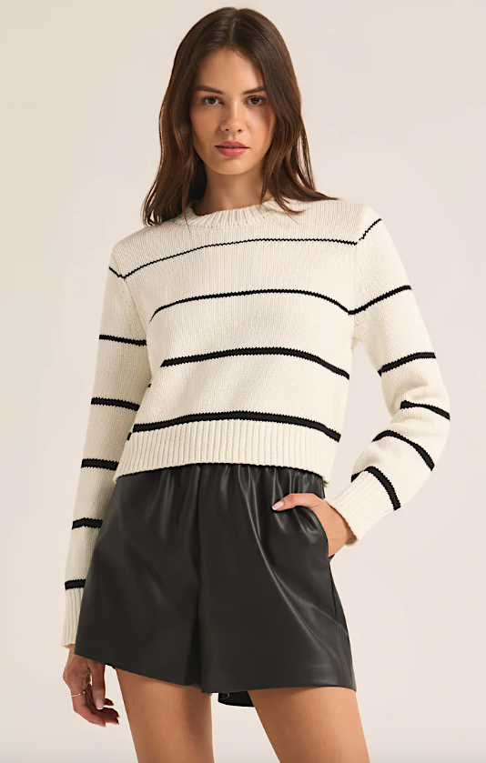 milan stripe sweater