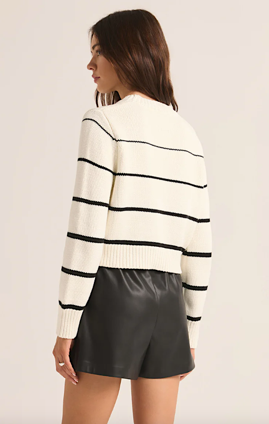 milan stripe sweater