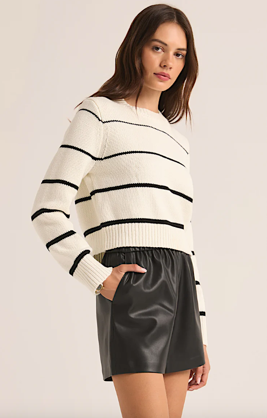 milan stripe sweater