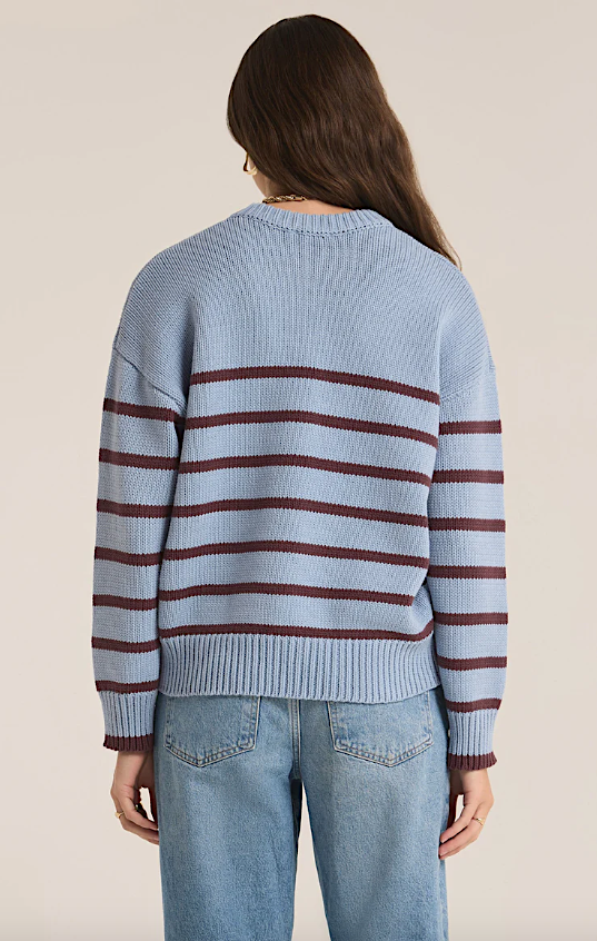 boyfriend stripe sweater