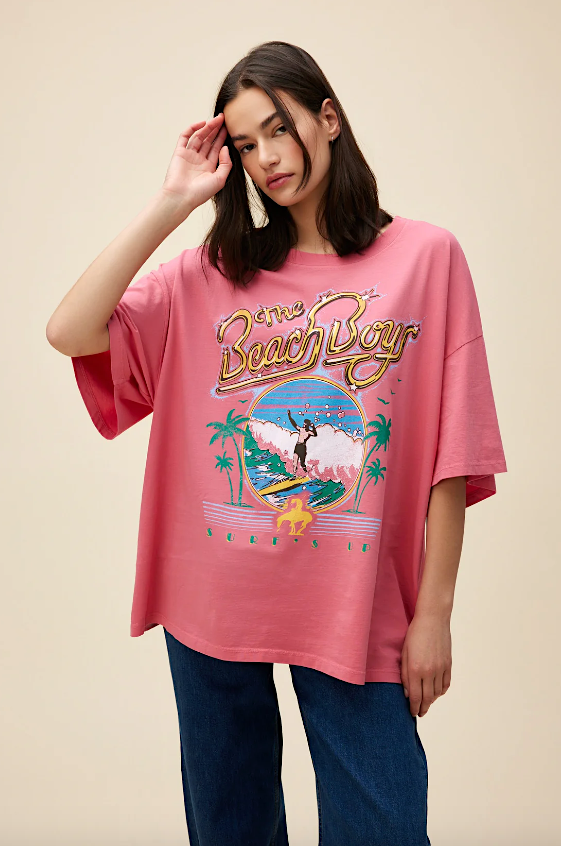 beach boys surfs up os tee