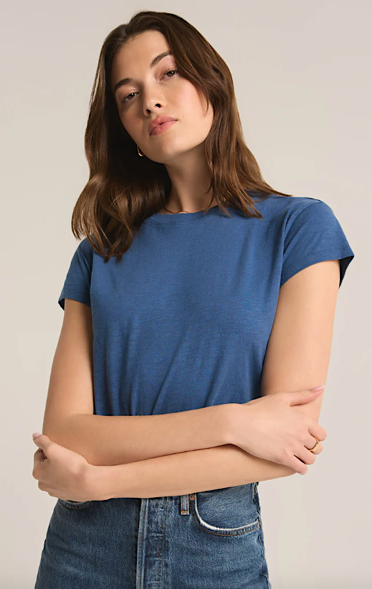 modern slub tee