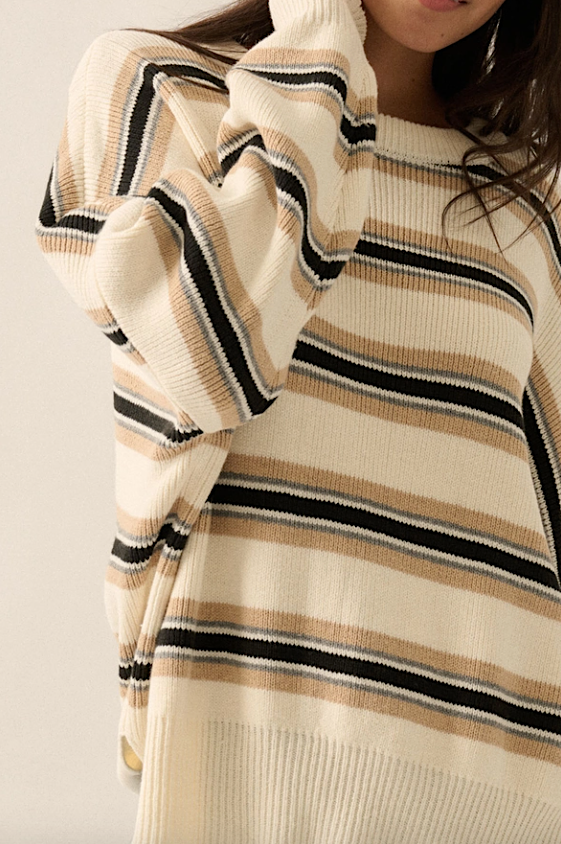 kit striped sweater