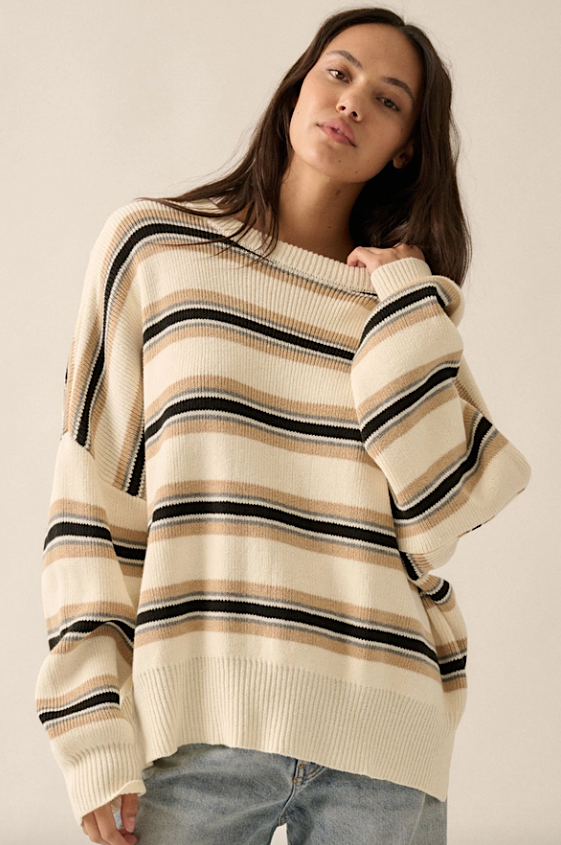 kit striped sweater