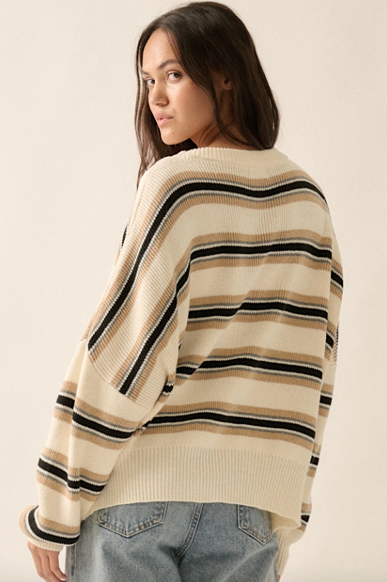 kit striped sweater