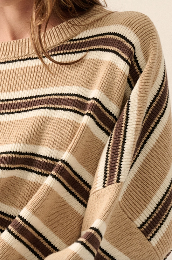 kit striped sweater