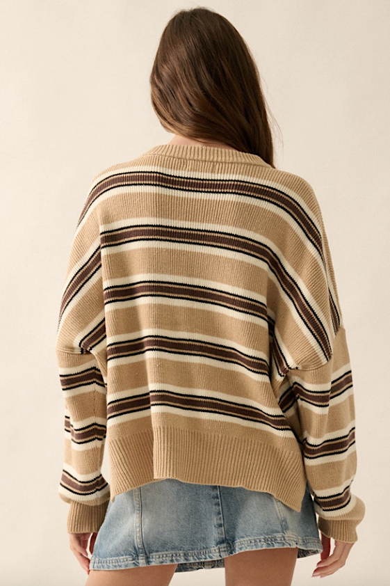 kit striped sweater