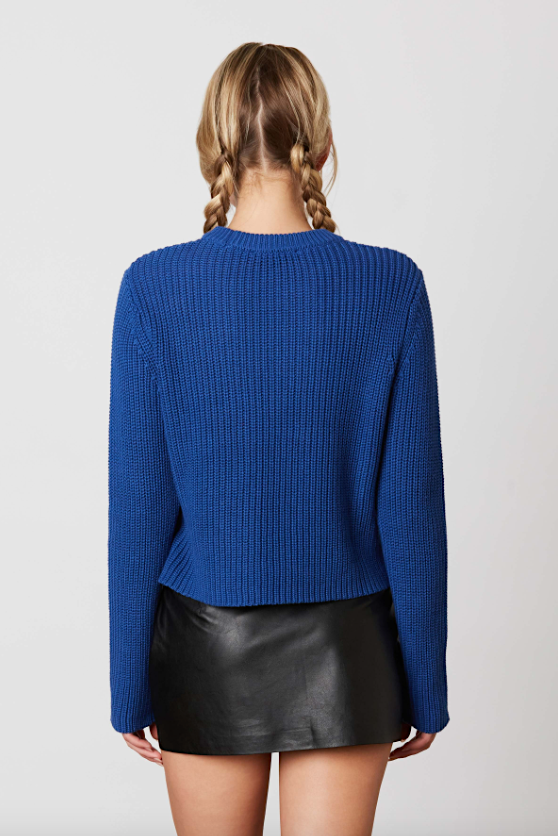 cobalt classic sweater