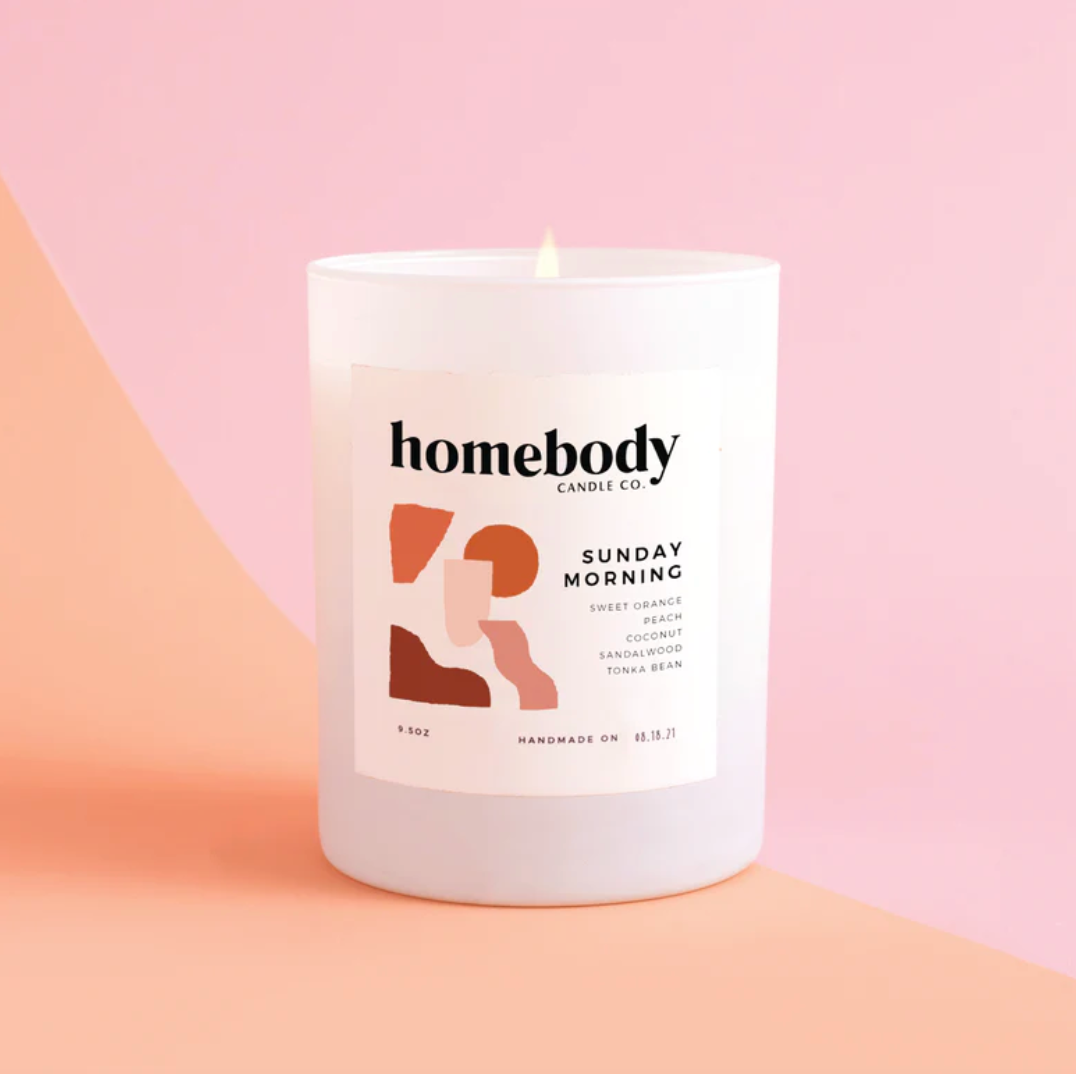 homebody burn + bloom candle