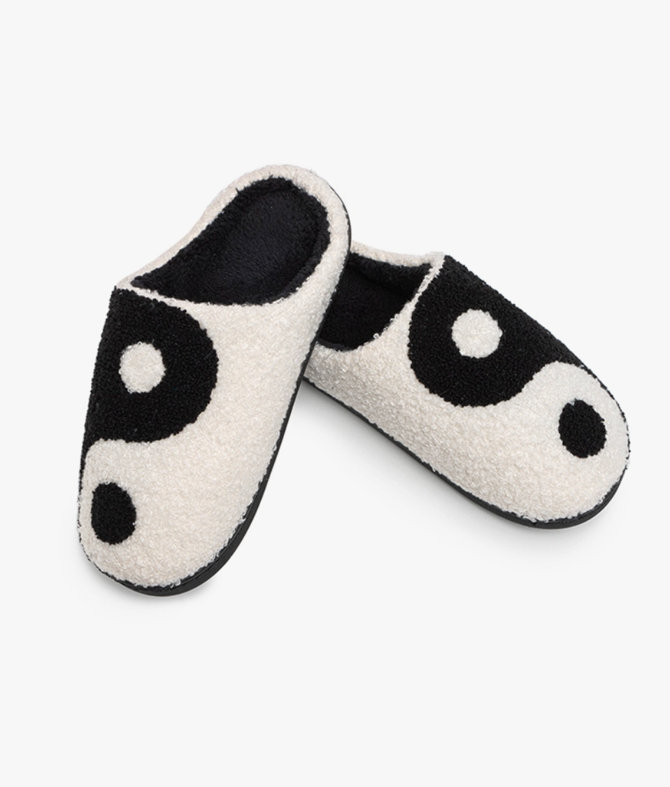 yin yang slippers