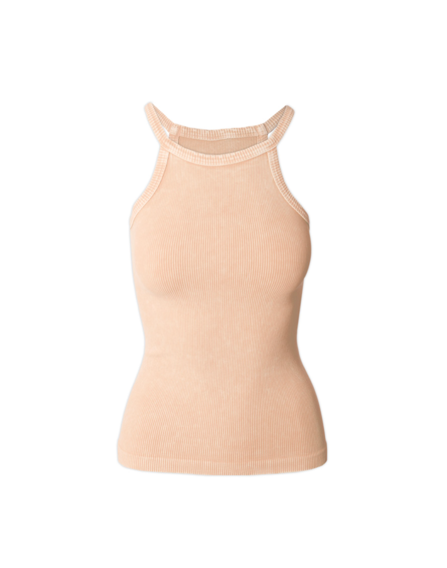 nb strapped high-neck tank